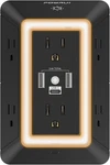 Extender Power Strip, Powrui 6 Ac Surge Protector Outlets With 3 Usb Port. Fixed Price $31.46.
