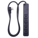 General Electric 6-OUTLET Power Strip Surge Protector 4FT. Cord Black. Fixed Price $14.56.