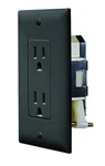 Rv Designer S817 Self Contained Dual Outlet With Cover Plate Black Electrical. Fixed Price $41.06.