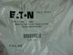 Eaton Loadbreak LPC225 25KV Class 200A Protective Cap Insulated With Drain Wire. Fixed Price $22.95.