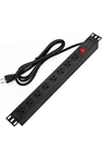 Btu Power Strip Surge Protector Rack-mount Pdu, 8 Right Angle Outlets.... Fixed Price $29.00.