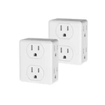 Outlet Extender, Hicity Multi Plug With 6 Electrical WHITE-2PCS. Fixed Price $21.82.
