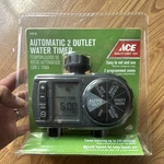 Ace Automatic Outlet Tap Timer Model 28159, Rain Delay, Digital Display. Fixed Price $17.98.