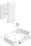 Nutict Surge Power Strip 10FT Cord 8 Outlet 4 Usb. Fixed Price $38.51.