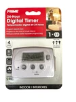 New Digital Timer Prime Indoor 24 Hour, 125 Volts, White, On/off Settings. Fixed Price $15.00.