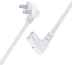 C7 Power Cord 2-SLOT Non-polarized 90 Degree Angle SPT-2 18AWG (IEC32. Fixed Price $10.80.
