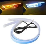 Led Lights, 2PCS 24 Inch Flexible Headlight Strips Color: White/yellow. Fixed Price $28.99.