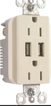 10-LEGRAND Radiant 2 Port Decorator Duplex Usb Charger & Receptacle Light Almond. Fixed Price $49.99.
