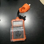 Kohree Rv Surge Protector 30A, 14000 Joules, Orange, Real-time Display. Fixed Price $49.99.