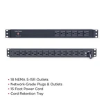 Cyberpower PDU15B6F12R 100 125 Vac 15A Basic 15FT Cable Nib - 1RU Rack. Fixed Price $99.99.