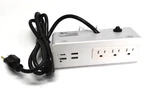 Nightstand Edge Mount Power Strip With Usb-c Ports Tabletop Surge Protector. Fixed Price $24.99.