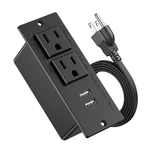 Jgstkcity Conference Recessed Power Strip Socket 9.8FT 10W Usb-a Ports, Black. Fixed Price $28.30.