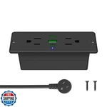 Cccei Recessed Power Strip With Outlet And 45W Usb Ports, Furniture Flush M. Fixed Price $57.99.