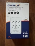Oviitech 6 Outlet Surge Protected Wall Adapter Tap With 2 Usb Charging Ports. Fixed Price $10.29.