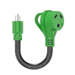 Rvguard Amp To 110 Volt Adapter Cord 12 Inch, Nema 15M/30F, Etl Listed. Fixed Price $25.59.