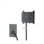 Trond Flat Plug Power Strip, 3FT Short Extension Cord With Ac Outlets, Wall.... Fixed Price $27.48.