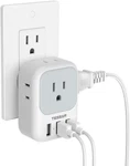 Usb Charger Block, Tessan Plug Adapter With Electrical 4 Box Splitter 3. Fixed Price $20.45.
