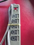Philips Essential Surge Protector 6-OUTLET 120V Power Strip Model SPP1137. Fixed Price $22.50.