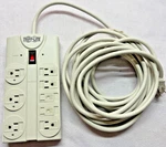 Tripp Lite TLP825 Surge Protector Outlet Power Strip Ft Cord Tested Working. Fixed Price $25.00.