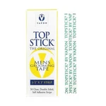 Topstick Clear Tape 1/2" X 3" Mens Strip 50/PACK By Vapon Inc.. Fixed Price $12.99.