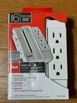 Rca Outlet Swivel Surge Protector PSWTS6R. Fixed Price $25.00.