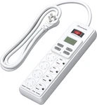 8-OUTLET Power Strip With Timer (4 Timed/ Always On), Digital For. Fixed Price $43.99.