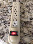 Outlet Relocatable Power Tap 15A 125V 60 Hz Model Number Bb 05. Fixed Price $5.50.