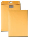 Quality Park 9 X 12 Postage Saving Clearclasp Envelopes, In, Kraft. Fixed Price $77.49.