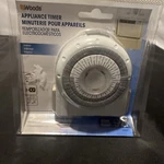 Coleman Cable 50021WD White 125V Ac 15A 24 Hour On/off Setting Digital Timer. Fixed Price $14.90.