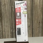 Energizer Smart 4-OUTLET Power Strip With Usb Ports, Wifi, Remote Control. Fixed Price $27.99.