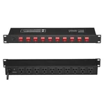Vevor 19" 1U Pdu 10 Outlets Rack Mount Power Strip Surge Overload Protection. Fixed Price $35.53.