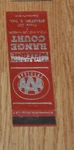 1950S Spearfish Sd Vintage Advertising Matchbook Range Court Phone 300 J. Hanson. Fixed Price $7.50.