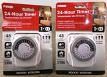Lot Of Prime Hour Indoor Timer, 125V, White, TNI2412, New A5. Fixed Price $9.99.