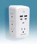 Aduro Surge Glow Multi Charging Station SRG-70-4USB-08 White. Fixed Price $30.04.