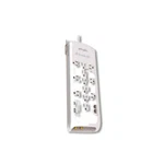 Monster Just Power Surge Protector 12 Outlet 6 Ft Usb White 1815. Fixed Price $56.95.
