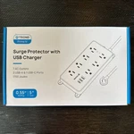 Nib Trond Power Strip Surge Protector, 7 Widely-spaced Outlets Black Usb Usc. Fixed Price $24.99.