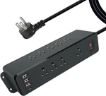 9 Outlets Wall Mount Power Strip With Usb Hdctek Double Side Black. Fixed Price $45.04.