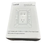 5 Outlet Surge Protector Wall Mountable Charger With 4 Usb Ports - 1680J Multi. Fixed Price $20.00.