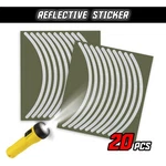 Retroreflective Tape Strip Sticker Decal For Ducati Monster 1100 Evo 2009-2014. Fixed Price $19.03.