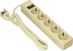 2X Seven Star 220 Volt Surge Protector 5 Socket Power Strip For Export. Fixed Price $39.99.