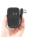 Travel Strip With Usb C Port, Ntonpower Small Flat Plug,multi Plug.... Fixed Price $32.13.