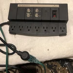 Vtg Newpoint Satellite Multi Path 7-OUTLET-SURGE Protector DBS200. Fixed Price $20.00.