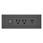 Legrand Wiremold Rdszcbk Radiant Furniture Power Center With Usb Switch, .... Fixed Price $161.95.