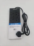 Elec 8 Gang Black 2M Switched Surge Protected Extension Lead PELB1939. Fixed Price $39.99.