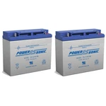 Power-sonic 12V 18AH Sla Battery Replaces American AGM1280T Wheelchair Pack. Fixed Price $94.99.
