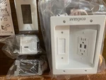 Echogear In-wall Tv Pow-pow Power Box Kit 2-OUTLET 2-USB EGAV-CMIWP2U-W1. Fixed Price $24.98.