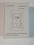 Qinlianf Wall Charger Surge Protector 5 Outlet Extender 4 Usb Ports White. Fixed Price $19.99.