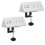 Nightstand Edge Mount Power Strip With Usb-c Ports Tabletop Surge Protector D.... Fixed Price $62.86.
