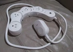 Wink Quirky Pivot Power Genius Wi-fi Smart Home Bendable 4' Extension Strip. Fixed Price $14.99.