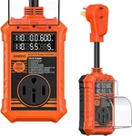 Rv Surge Protector 50 Amp, 19000J With Smart Auto Shutoff IP67 Waterproof Le. Fixed Price $128.32.